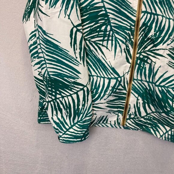 Original Weatherproof Vintage Windbreaker Jacket Men's Large Nylon Tropical Palm - Picture 5 of 16